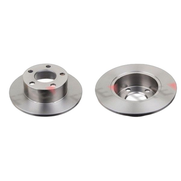 2 Bremsscheiben Hinterachse Voll Ø 244 Mm 10 Mm Fte FüR U.A. Audi A6-image
