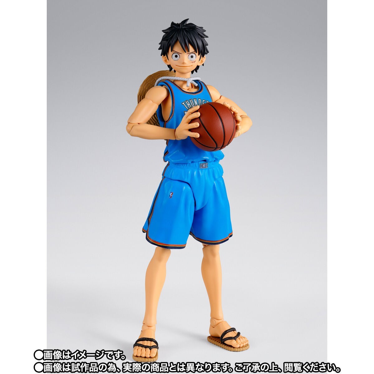 S.H. Figuarts ONE PIECE×NBA Monkey D. Luffy OKLAHOMA THUNDER