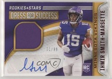 2021 Rookies & Stars Dress for Success Relics 1/99 Ihmir Smith-Marsette Auto 0a6