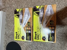 Shark VMP 10 VACMOP Disposable Hard Floor Vacuum and Mop Pad Refills 2 NEW BOXES