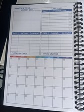 Budget Planner - Budget Book with Bill Organizer Expense Tracker 11x8