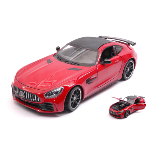 Mercedes Amg Gt R 2017 Red 1:24-27 Welly Auto Stradali -D- Neues Modell-image