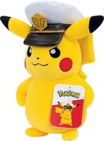 Pokemon Pikachu Captain Pikachu 20Cm PlüSch Stofftier Figur- Jazwares PKW4295