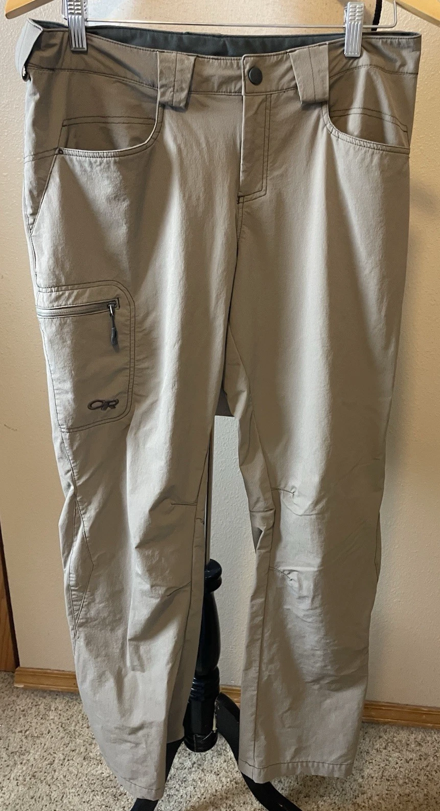 Outdoor Research Voodoo Soft Shell Utility Pants, Brown, Size 10