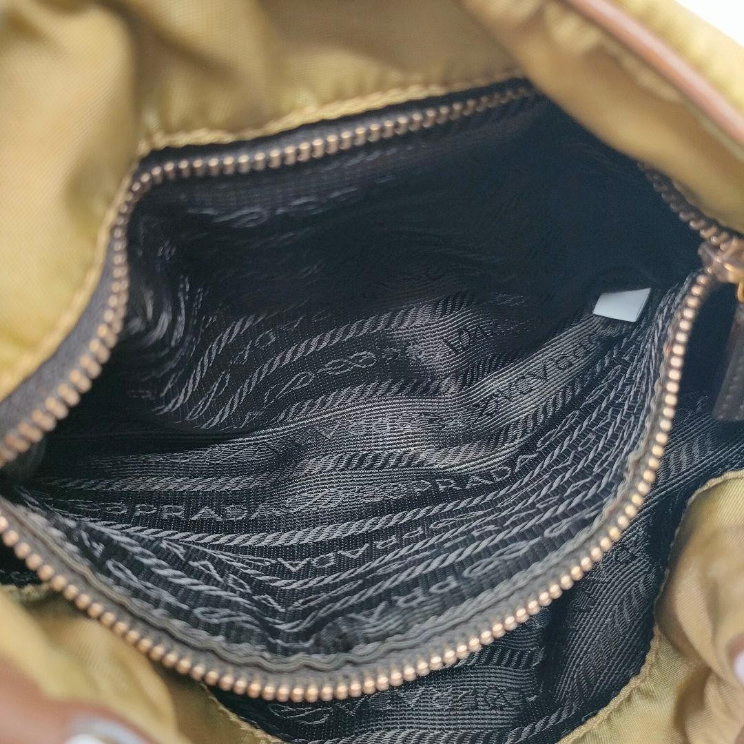 PRADA Turn Lock Mini One Shoulder Nylon Shoulder Bag thumbnail 11