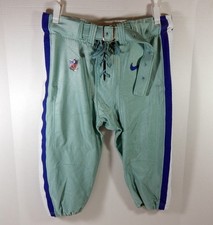 2015 Dallas Cowboys Tyrone Crawford #98 Game Used Seafoam Grey Pants 40 DP56220