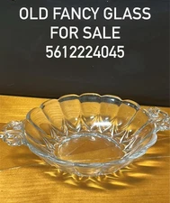 Vintage Green Glass Deviled Egg Dish Appetizer Tray