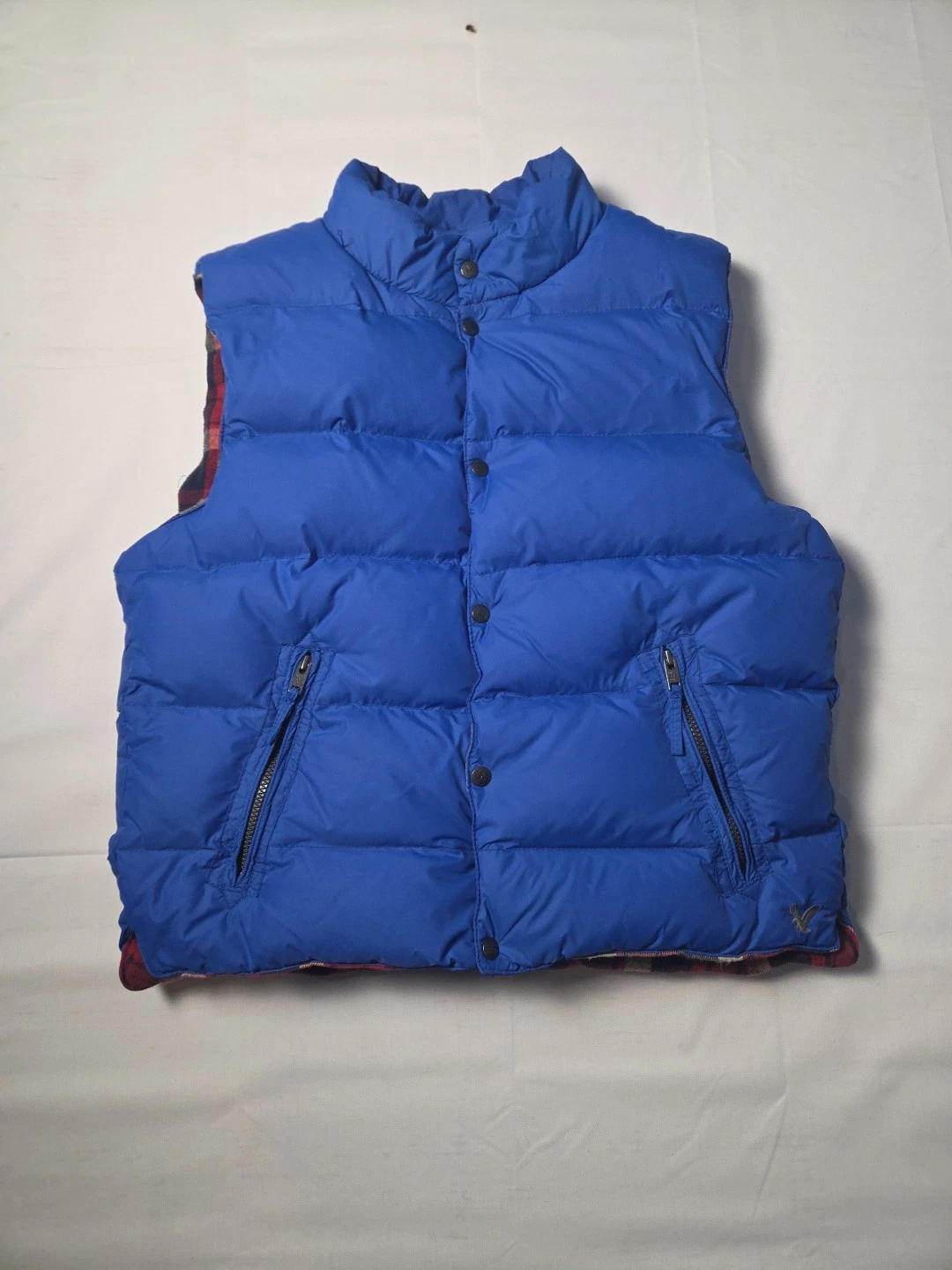 American Eagle Outfitters Puffer Vest Mens Size XL Down Blue