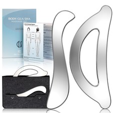 Rena Chris Muscle Scraper Tool Set - Gua Sha For Physical Tissue Massage