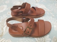Vionic Sandals Slides Brown Women's Size 8 NEW