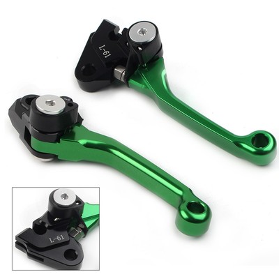 Pivot Clutch Brake Levers For Kawasaki KLX230 KLX250 KLX125 - CNC Aluminum Adjustable Levers