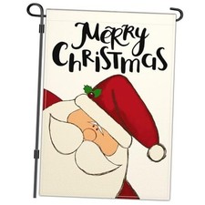 Merry Christmas Garden Flag Outdoor Christmas Vacation Decorations Funny Xmas