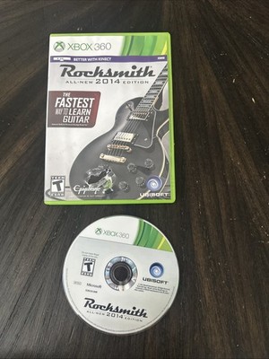 XBOX 360 Game Rocksmith All New 2014 Edition Case & Game Only No Manual