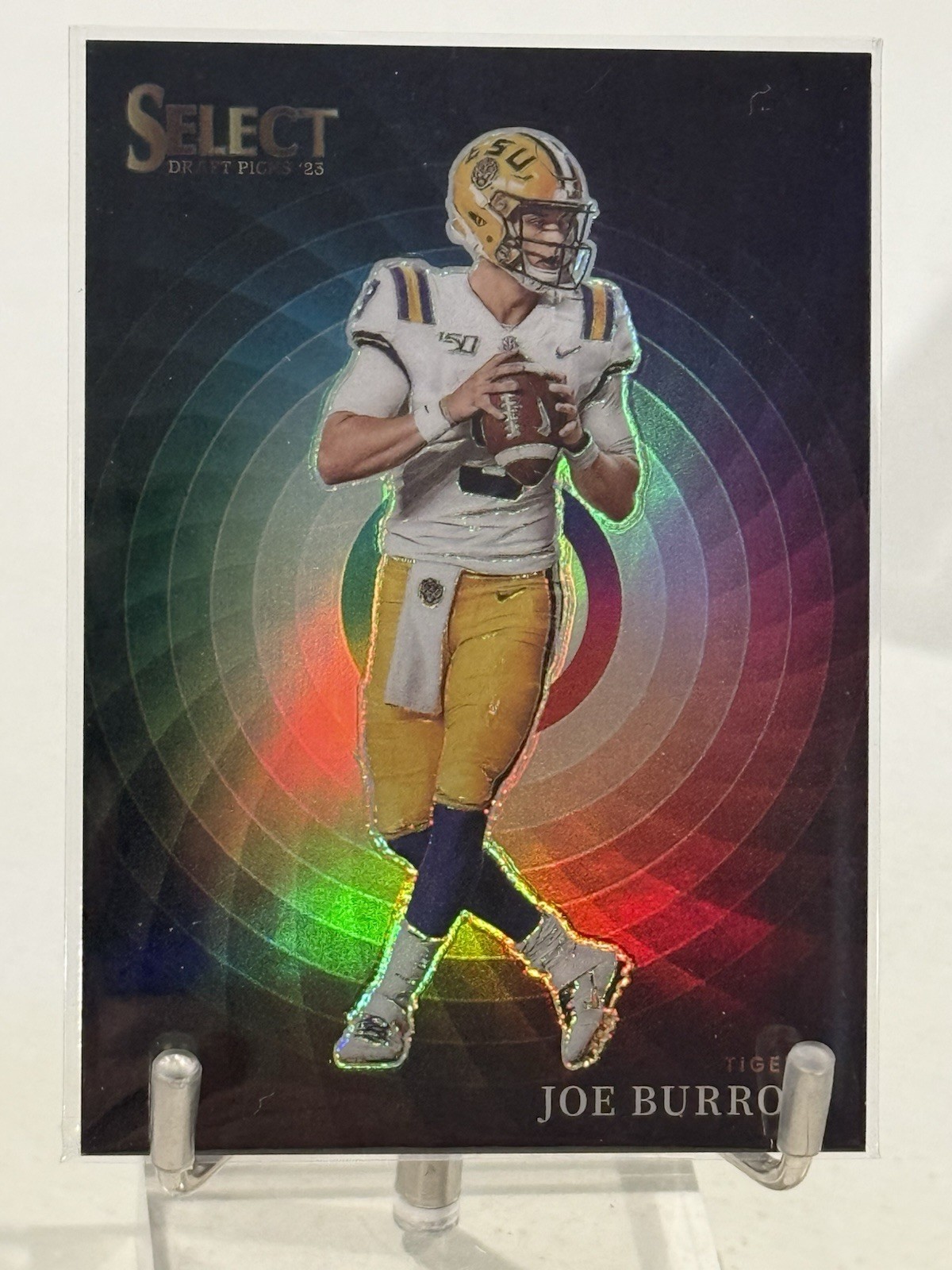 🔥🔥2023 Select Draft Picks Joe Burrow Color Wheel CASE HIT!!