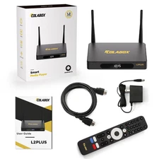 2026 BLACK NEW Colabox L2 Plus – The Ultimate Streaming Device 1 Day Shipping