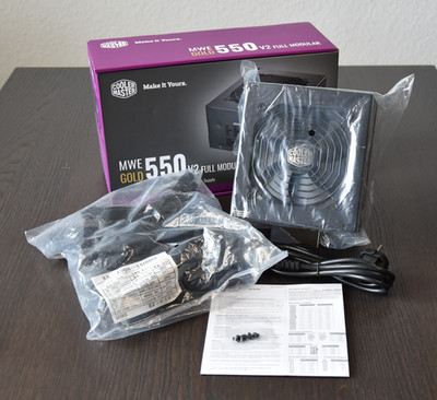 Cooler Master MWE Gold 550 V2 Full Modular | ATX Netzteil | 80+ Gold | OVP | Neu