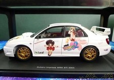 Autoart 1/18 Minicar Subaru Impreza Wrx Sti 2003 Management Rare