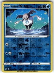 Galarian Mr. Mime 037/192 Rebel Clash Reverse Holo Common