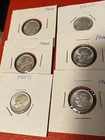 Lot Of Eight 1964  D  Roosevelt Dimes Brilliant