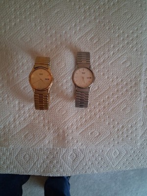Seiko Pair Of Quartz Watches 