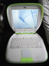 Apple iBook G3, Fluorescent Green model. In working condition.