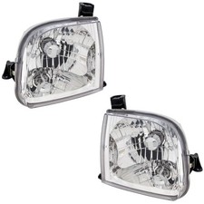 Suitable for Headlamp Set for 2000-2004 Toyota Tundra Regular Cab & Access 