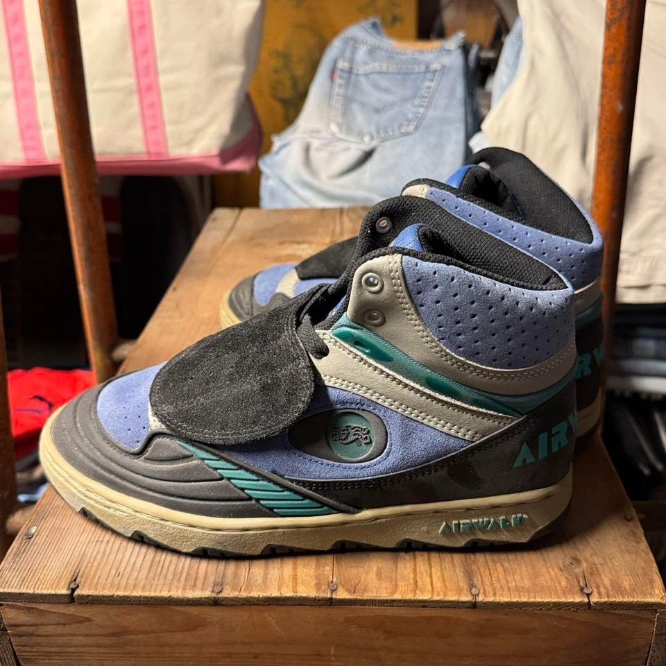 Airwalk Velocity Skater Zapatillas Zapatos tamaño US9 26 cm Azul Negro artícu... - Imagen 2 de 4