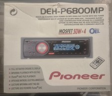 New Old Stock! Pioneer DEH-P6800 Car Stereo CD MP3 Retro Mod