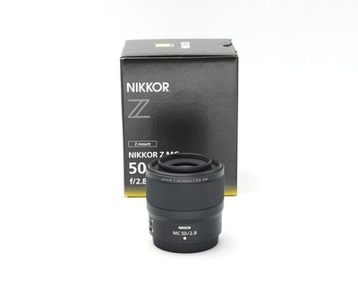 Nikon NIKKOR MC Z 50mm 2.8 Ausstellungsstück, Nikon-Fachhändler #49941**