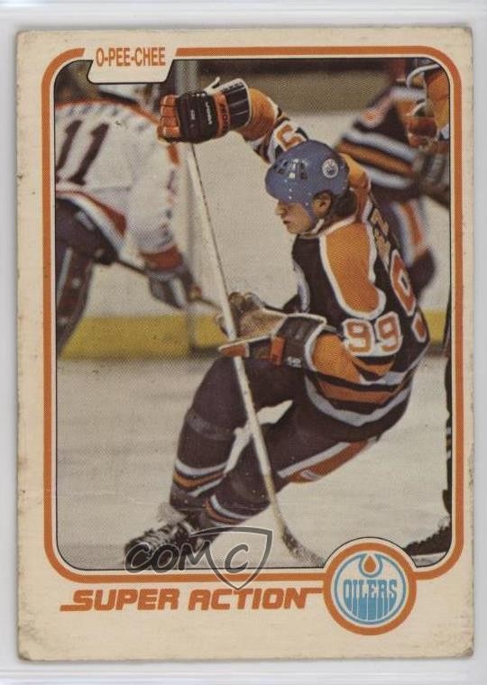 1981-82 O-Pee-Chee Wayne Gretzky #125 HOF 1ek