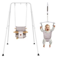2 in 1 Baby Jumper  Swing, Baby Jumper for Indoor and Outdoor Use, Toddler S...