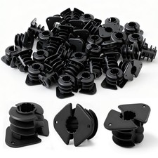 50 Pcs 1/2 Inch Pex Pipe Clamp -thru Stud Pipe Support Isolation Clamp for Pe...