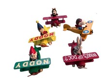 1980s Vintage Metal/diecast Planes. Bugs Bunny Gnasher Snoopy Noddy