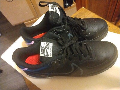 Nike Air Force 1 React Violet Star Size 12. Rare Very Clean Pre-owned 