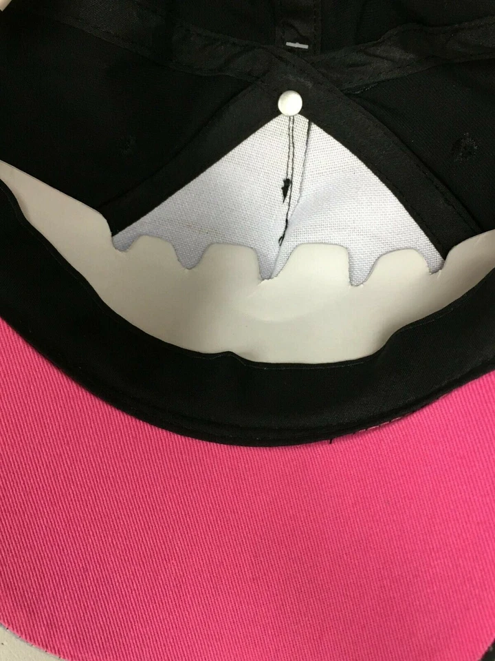 Gorra de béisbol Disney Vampirina 100 % algodón niñas pequeñas OS negra rosa púrpura NUEVA Foto 4 de 4