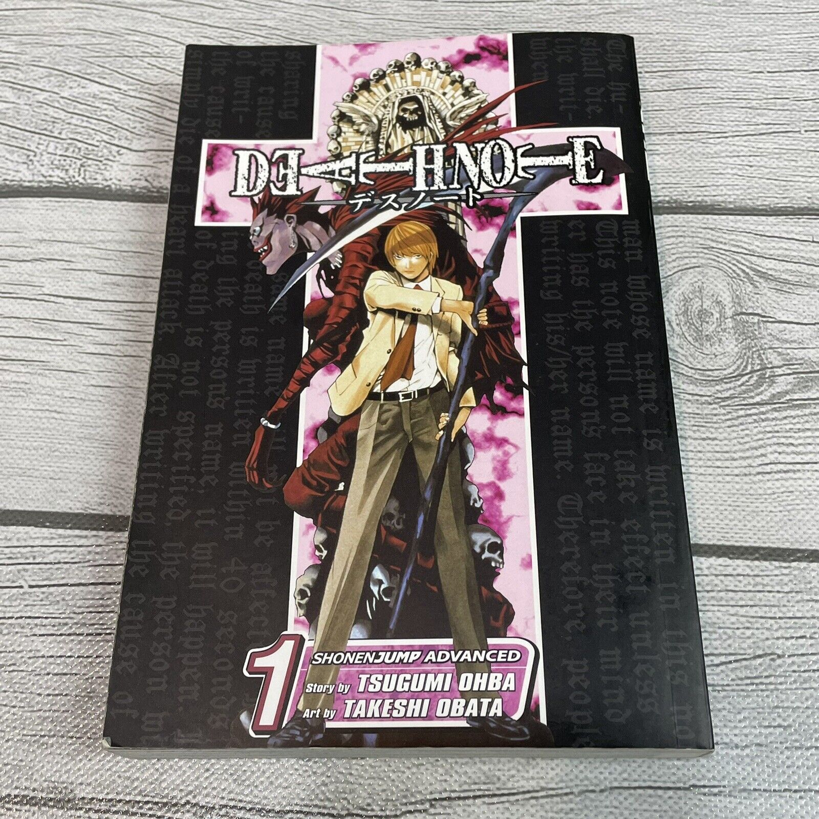 Death Note Vol. 1 English Manga Tsugumi Ohba Takeshi Obata Shonen