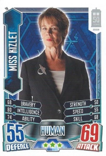 TOPPS DOCTOR WHO ALIEN ATTAX 50th Anniversary Edition single trading cards - Picture 29 of 58
