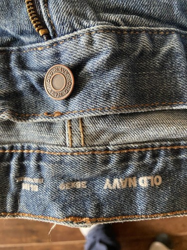 Old Navy 36x30 Slim Straight Dark Wash Denim Jeans for Men Blue - Picture 4 of 4