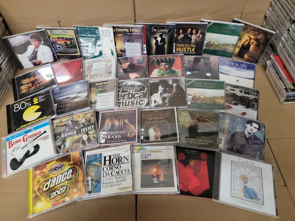 Lot of 50 Assorted CDs MIX ALL Genres Artwork+Case RANDOM BUNDLE Wholesale Bulk - Image 3 of 4
