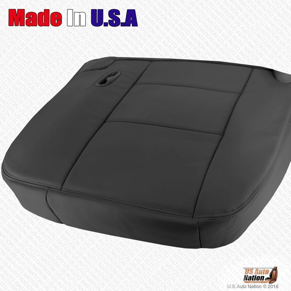 Ford Crown Victoria 2003 2004 2005 cubierta inferior de cuero negra para conductor y pasajero Foto 4 de 4