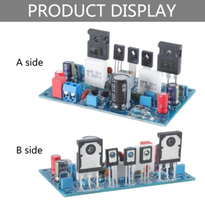Home Sound Theater IRF240 Sound Amplifier Board with Accuracy of �� 1% Resistors