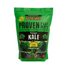 Whitetail Products Gone Wild, Forage Kale Food Plot Seeds, 3lb Bag, G1853