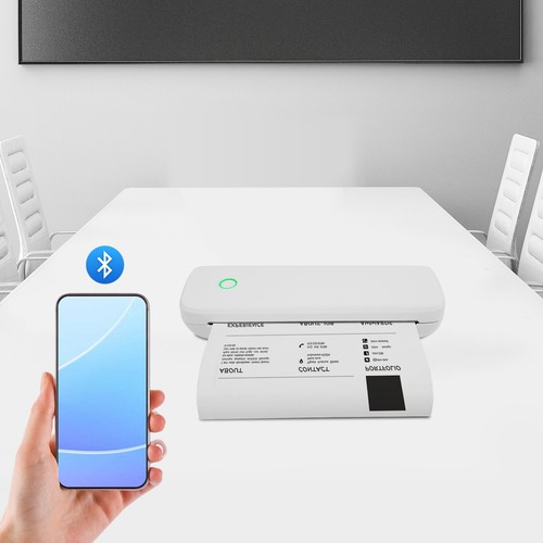 10W Tragbare Thermodruck Bluetooth-Thermodrucker Weiß Thermodrucker - Bild 2 von 18