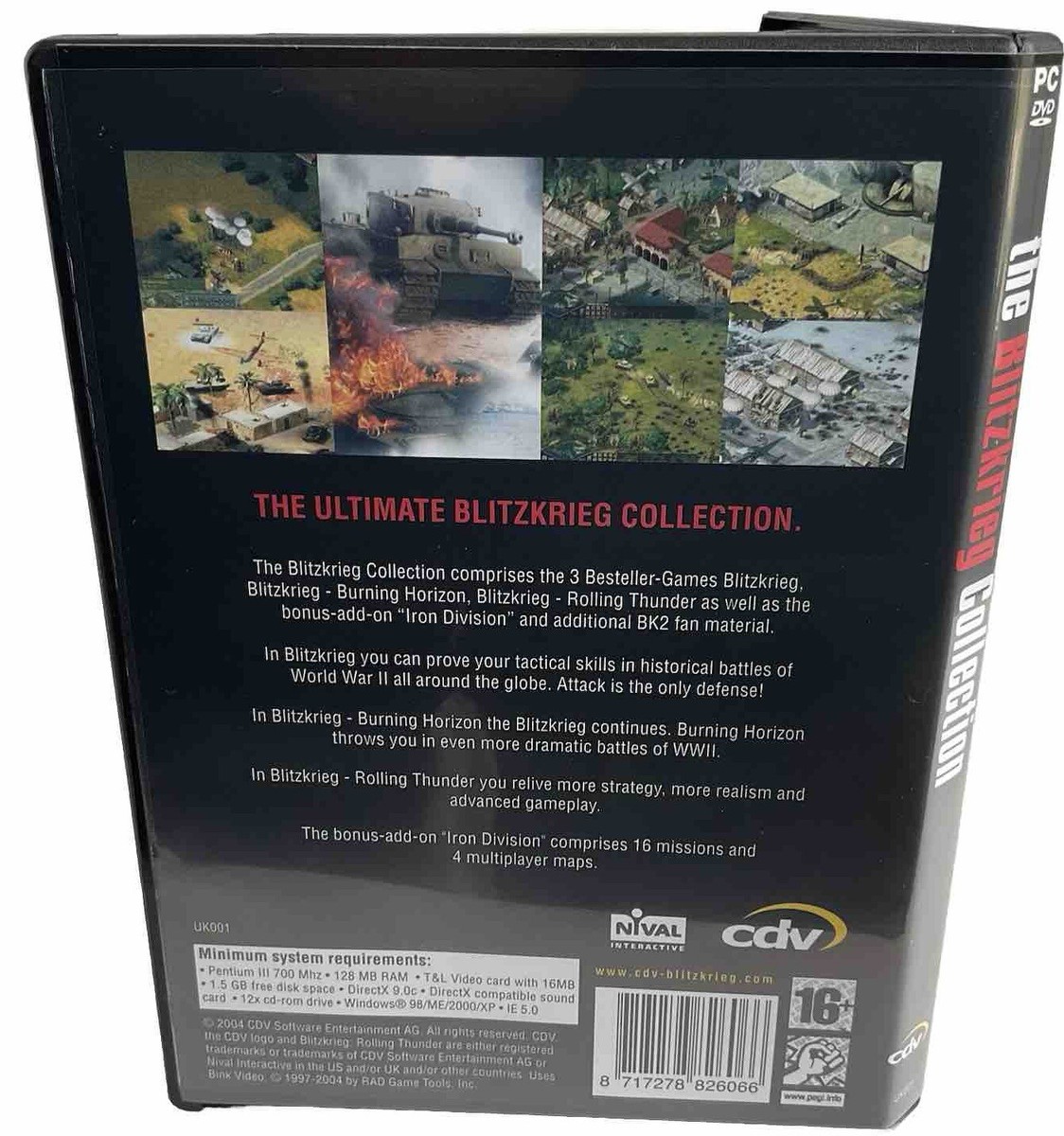 Blitzkrieg Collection Of 3:Attack +Burning Horizon +Rolling