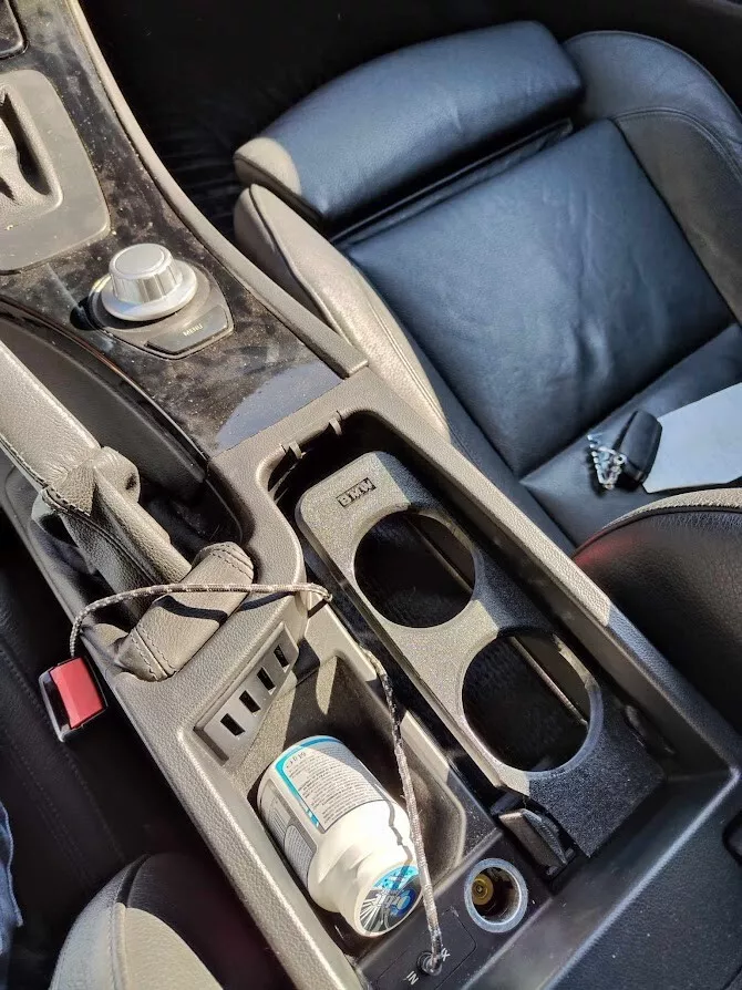 BMW 3 Series E90 E91 E92 E93 Armrest Cup Holder Accessories Mods
