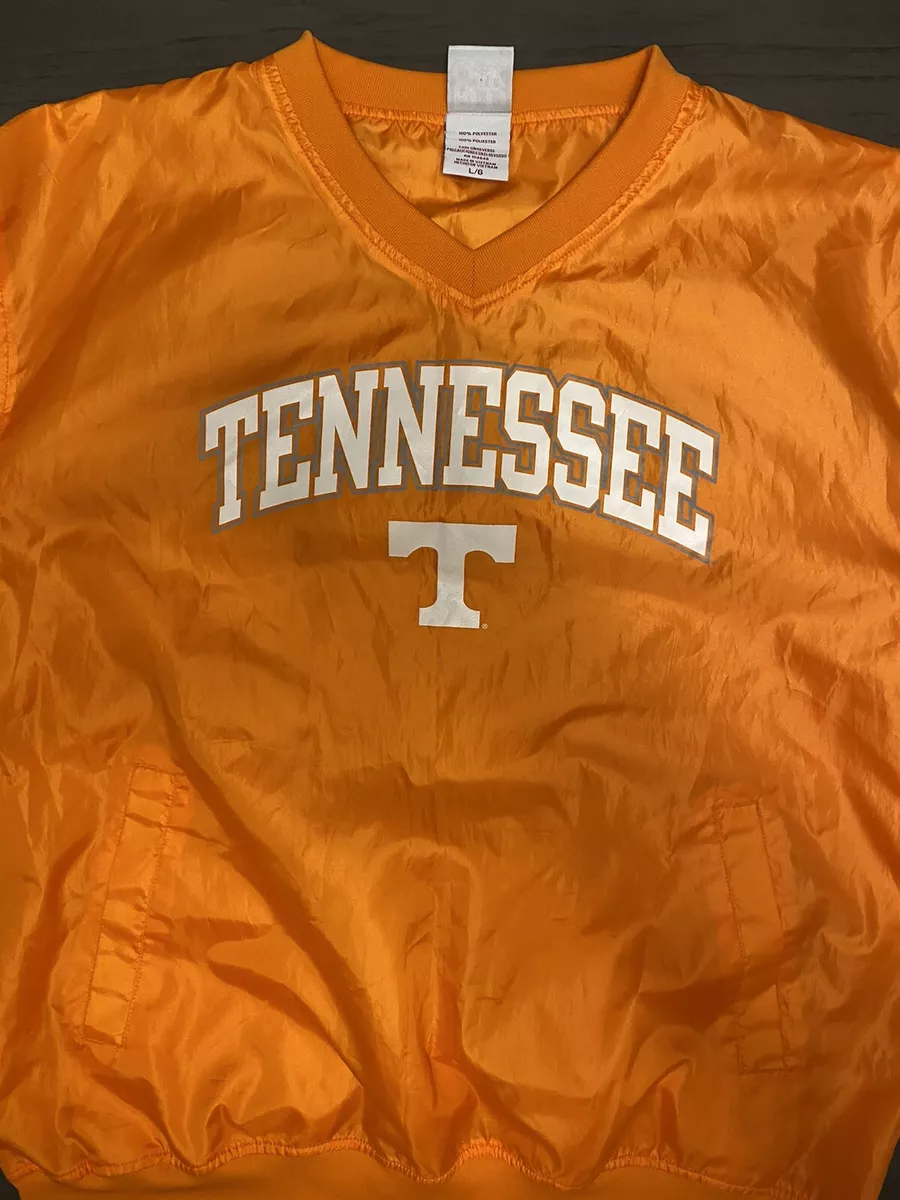 Vintage Red Oak Sportswear Tennessee Volunteers Mens Pullover Windbreaker L