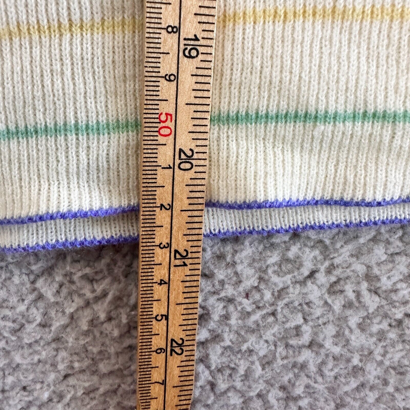 Vintage 70s Knit Turtleneck Sweater Womens Medium… - image 11