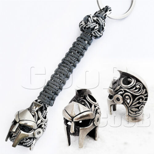 Paracord Messer Schlüsselband Schlüsselanhänger mit handgegossen Paracord Perle Perlen HELM Coob - Bild 17 von 26
