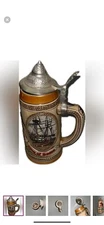 Empty Vintage Ceramic Anheuser Busch Budweiser Stein