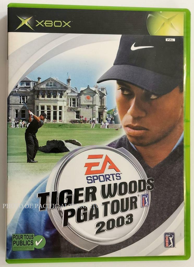 jeu TIGER WOODS PGA TOUR 2003 pour XBOX francais golf sport game (First Gen 1)